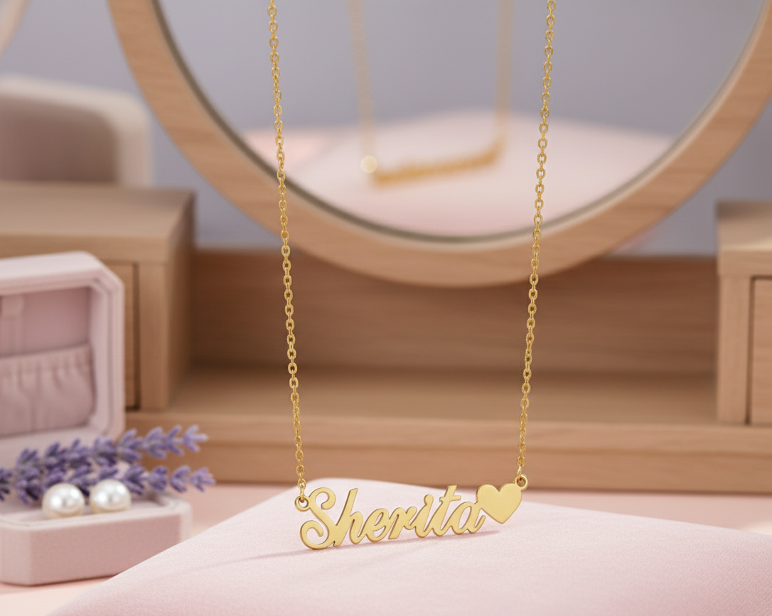 LilyLexi™ Custom Heart Necklace