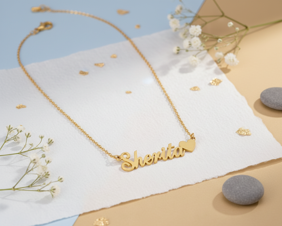 LilyLexi™ Custom Heart Necklace